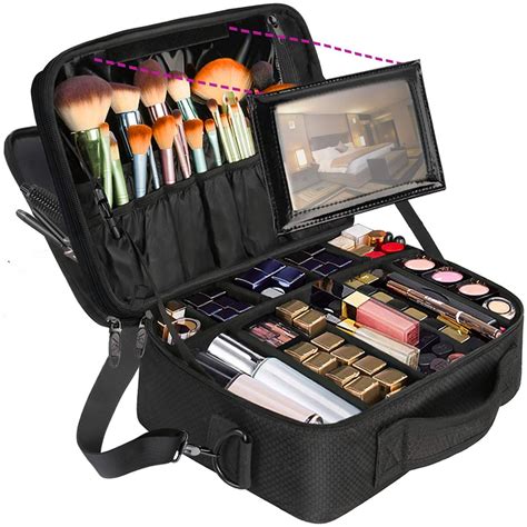 professional makeup organizer bag